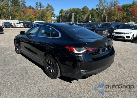 2023 BMW I4 Edrive 40 z USA, uszkodzony, nr VIN WBY73AW01PFP60365